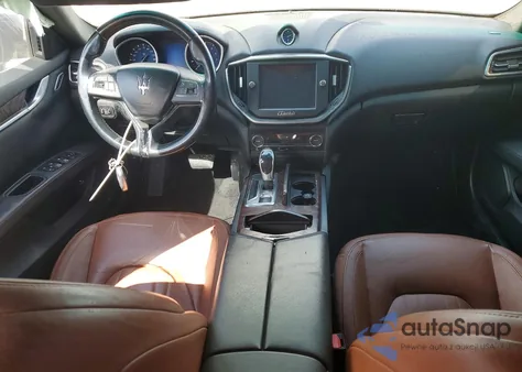 2014 Maserati Ghibli S из США, поврежденный, VIN ZAM57RTA8E1101049